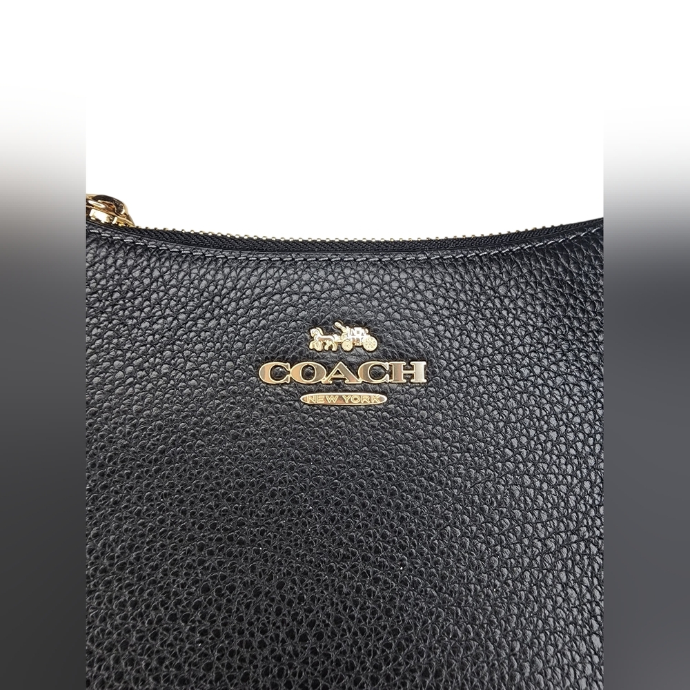 COACH Teri Shoulder Bag, black/gold - Picture 2 of 9